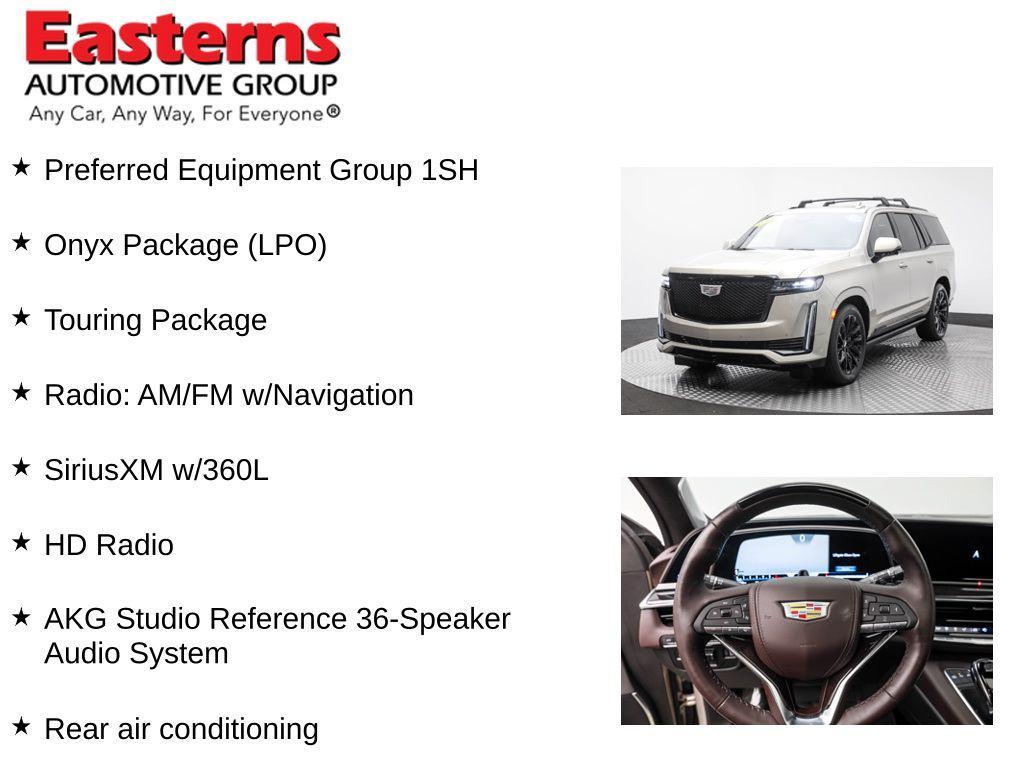 used 2024 Cadillac Escalade car, priced at $94,490