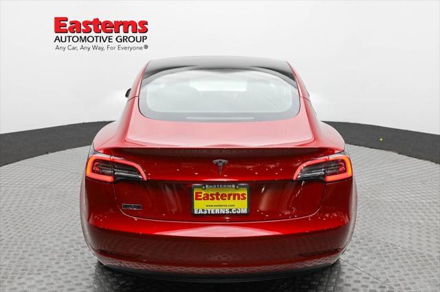 used 2022 Tesla Model 3 car, priced at $24,190