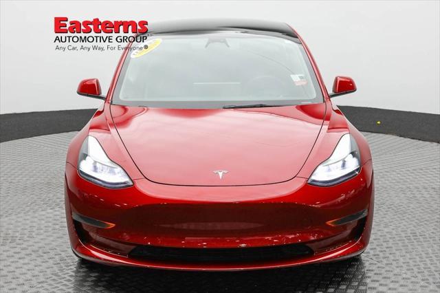 used 2022 Tesla Model 3 car, priced at $24,190