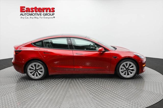 used 2022 Tesla Model 3 car, priced at $24,190