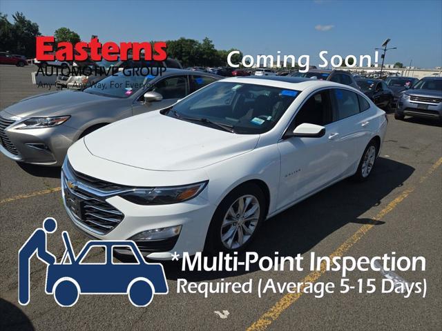 used 2022 Chevrolet Malibu car, priced at $17,390