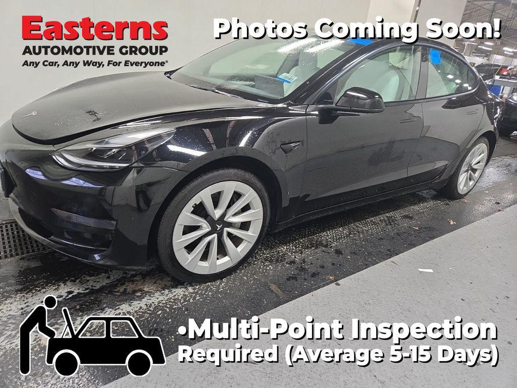 used 2022 Tesla Model 3 car, priced at $23,350