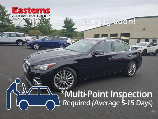 used 2021 INFINITI Q50 car, priced at $27,490