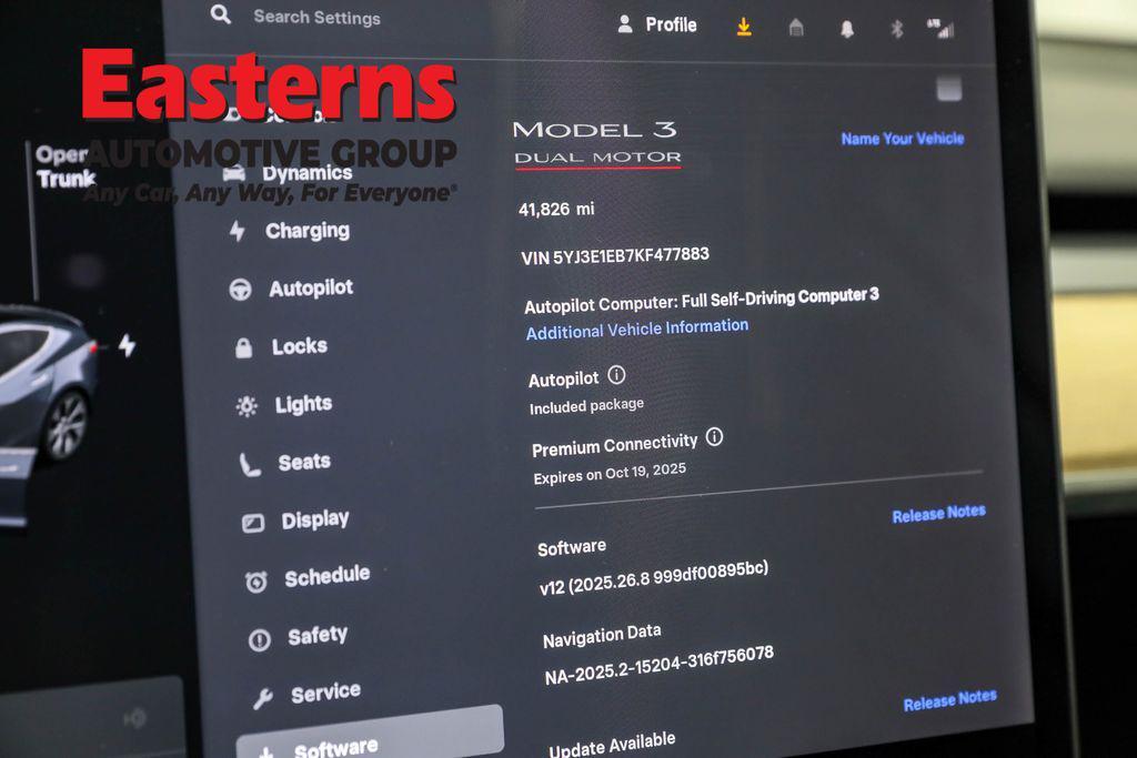 used 2019 Tesla Model 3 car, priced at $24,490