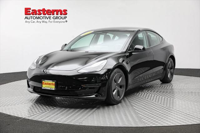 used 2021 Tesla Model 3 car, priced at $24,190