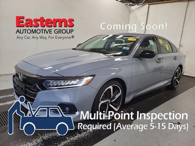 used 2021 Honda Accord car, priced at $26,650