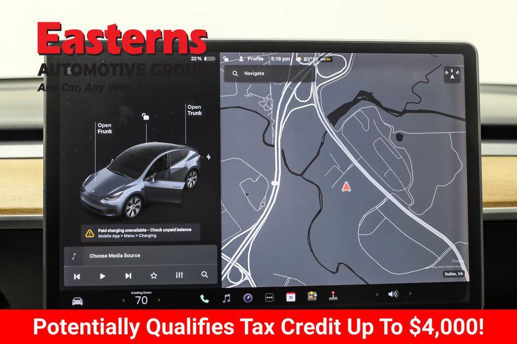 used 2020 Tesla Model Y car, priced at $25,390