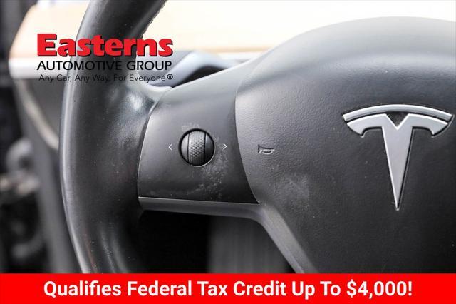 used 2018 Tesla Model 3 car, priced at $24,190