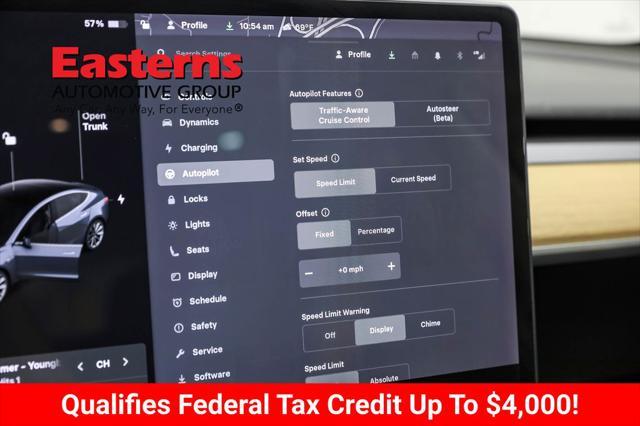 used 2018 Tesla Model 3 car, priced at $24,190