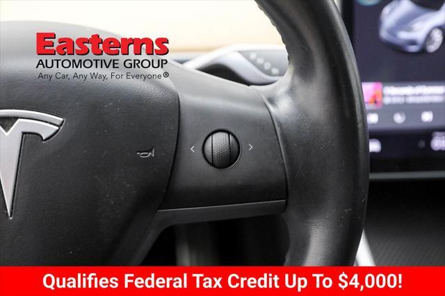used 2018 Tesla Model 3 car, priced at $24,190