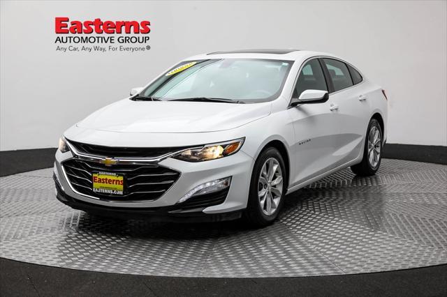 used 2022 Chevrolet Malibu car, priced at $17,750