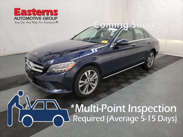 used 2021 Mercedes-Benz C-Class car, priced at $27,950