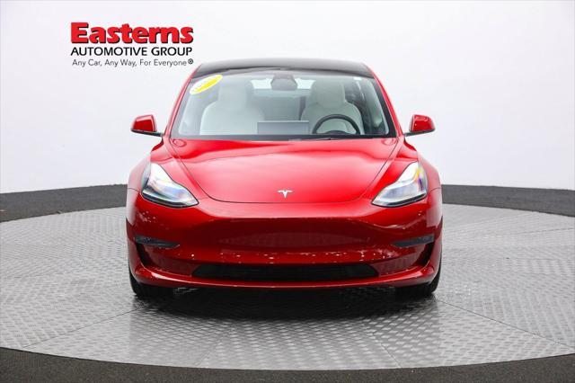 used 2022 Tesla Model 3 car, priced at $27,750