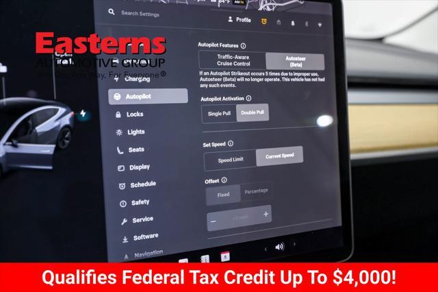 used 2020 Tesla Model 3 car, priced at $22,950