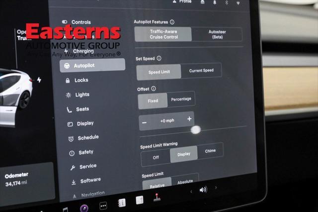 used 2022 Tesla Model 3 car, priced at $26,690