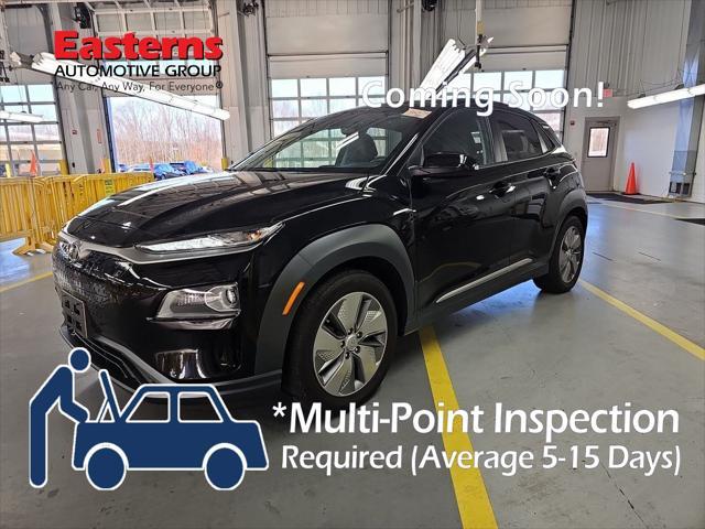 used 2021 Hyundai Kona EV car, priced at $21,950