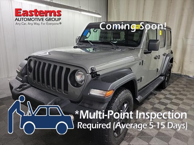 used 2021 Jeep Wrangler Unlimited car, priced at $27,950