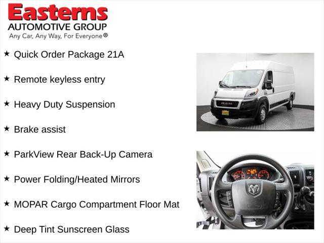 used 2021 Ram ProMaster 2500 car, priced at $29,850