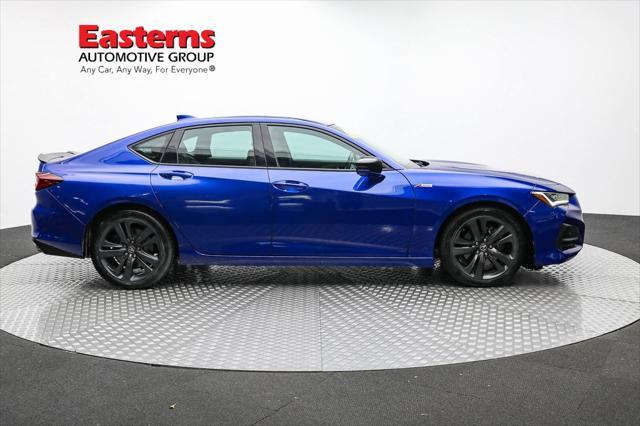 used 2021 Acura TLX car, priced at $31,850