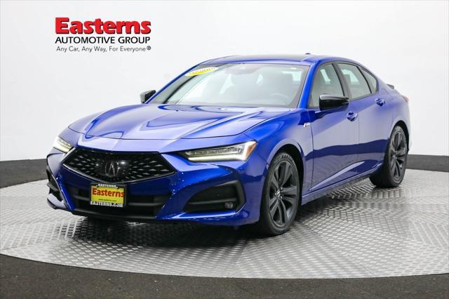 used 2021 Acura TLX car, priced at $31,850