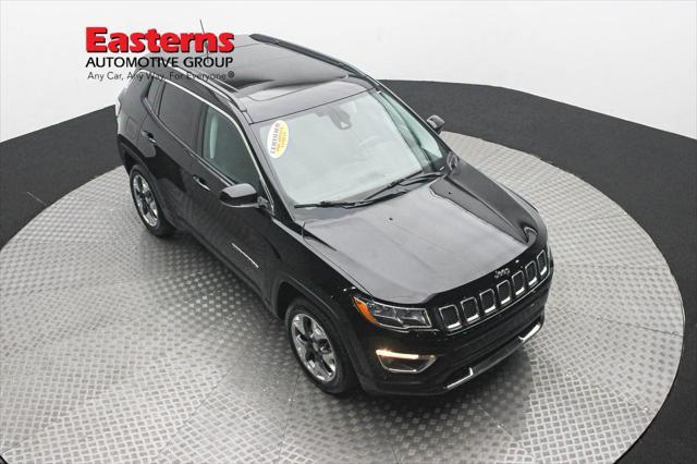 used 2021 Jeep Compass car, priced at $20,950