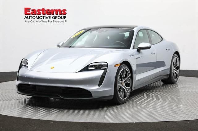 used 2021 Porsche Taycan car, priced at $55,950