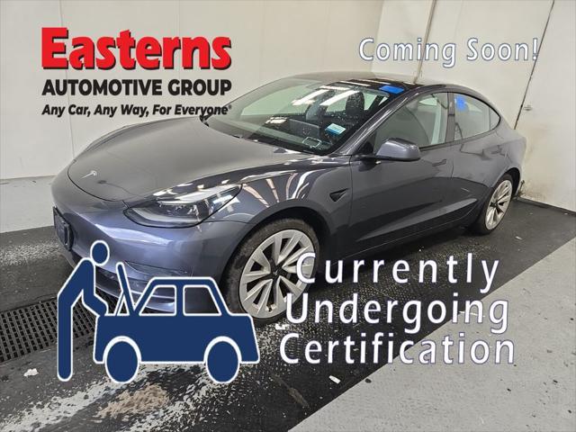 used 2021 Tesla Model 3 car, priced at $18,950