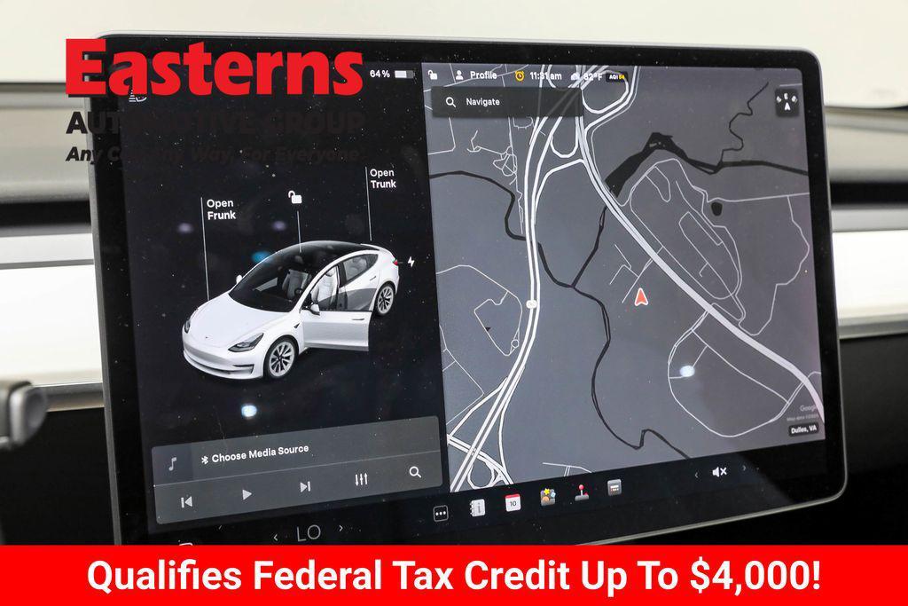 used 2021 Tesla Model 3 car, priced at $23,490