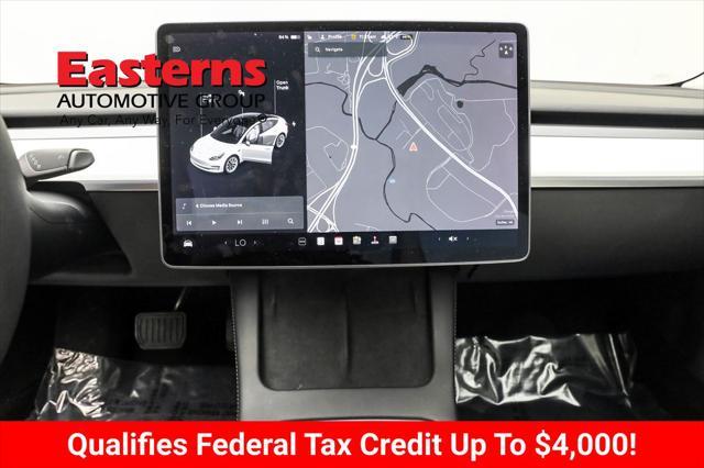 used 2021 Tesla Model 3 car, priced at $23,490
