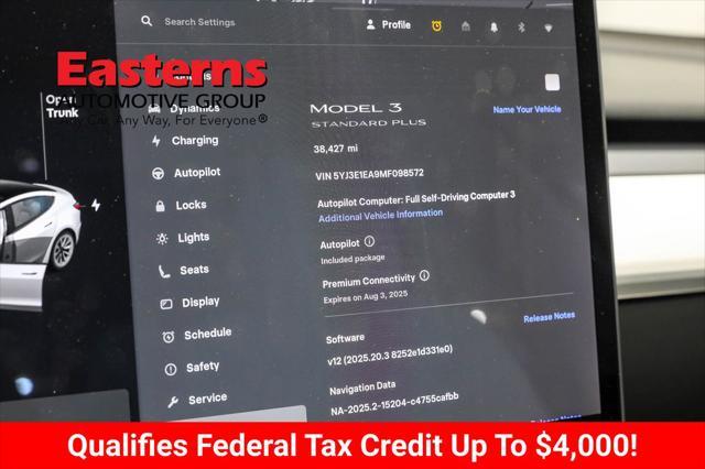 used 2021 Tesla Model 3 car, priced at $23,490