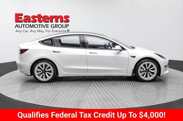 used 2021 Tesla Model 3 car, priced at $23,490