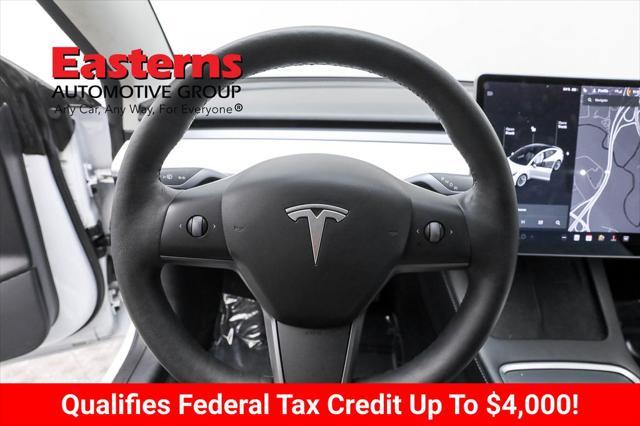 used 2021 Tesla Model 3 car, priced at $23,490