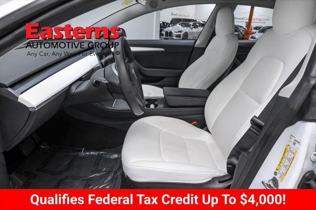 used 2021 Tesla Model 3 car, priced at $23,490