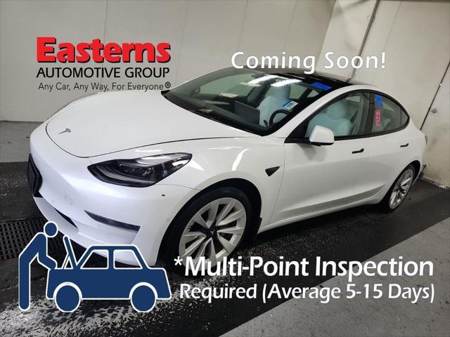 used 2021 Tesla Model 3 car, priced at $24,950