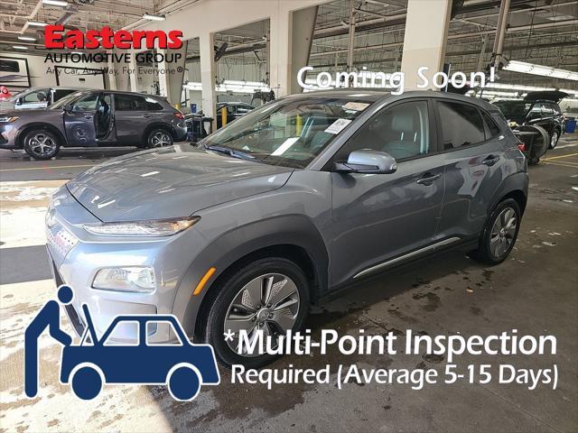 used 2021 Hyundai Kona EV car, priced at $21,950