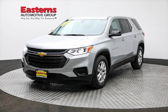 used 2021 Chevrolet Traverse car, priced at $22,490