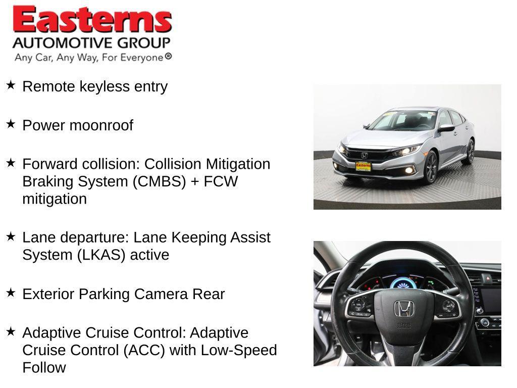 used 2021 Honda Civic car, priced at $21,750