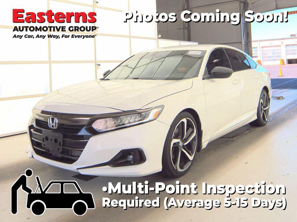 used 2021 Honda Accord car, priced at $23,490
