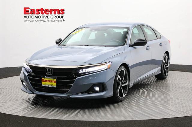 used 2021 Honda Accord car, priced at $22,150