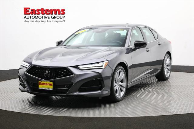 used 2021 Acura TLX car, priced at $27,490