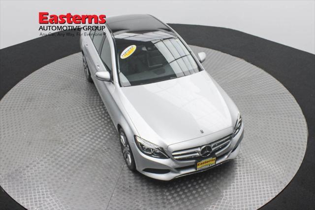 used 2018 Mercedes-Benz C-Class car, priced at $29,325