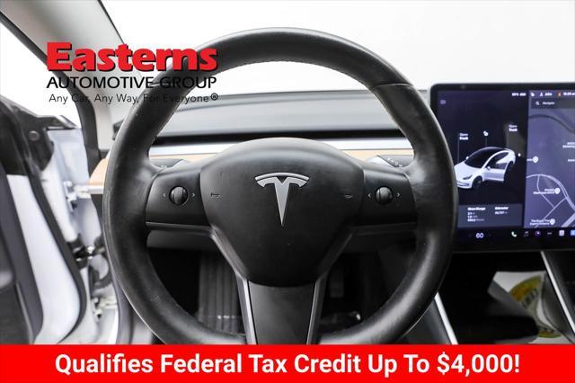 used 2018 Tesla Model 3 car, priced at $24,190