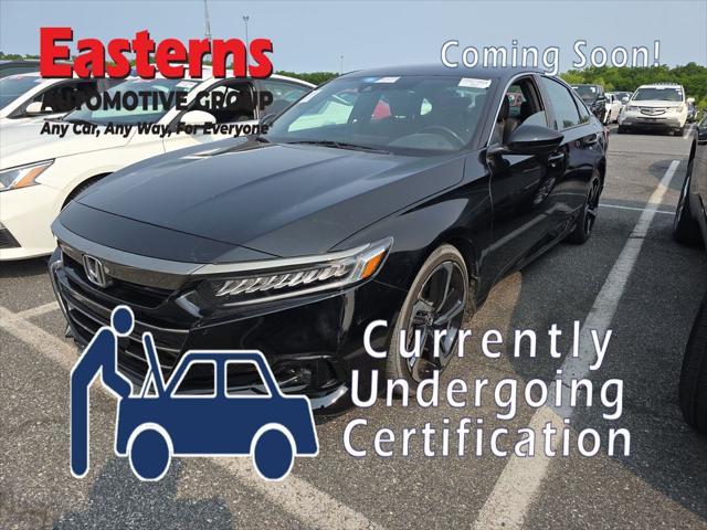 used 2021 Honda Accord car, priced at $27,550