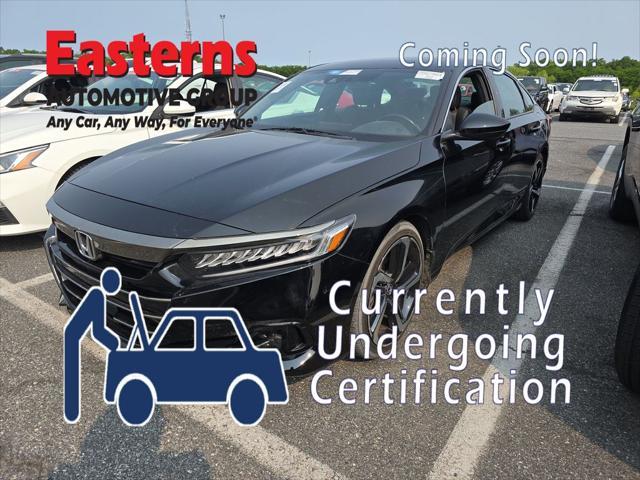 used 2021 Honda Accord car, priced at $27,550