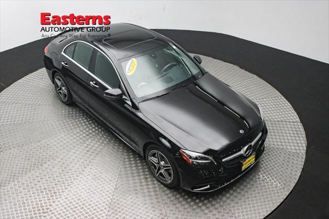 used 2021 Mercedes-Benz C-Class car, priced at $29,490