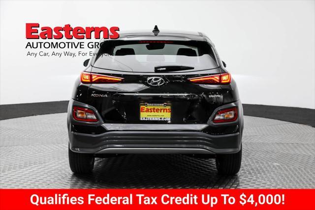 used 2021 Hyundai Kona EV car, priced at $20,750