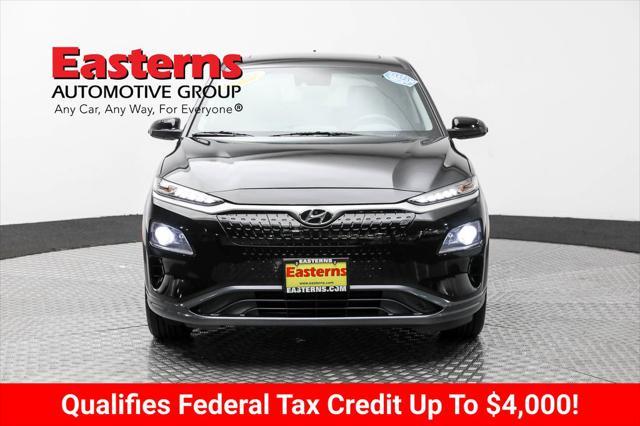 used 2021 Hyundai Kona EV car, priced at $20,750