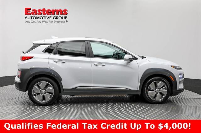 used 2021 Hyundai Kona EV car, priced at $20,950