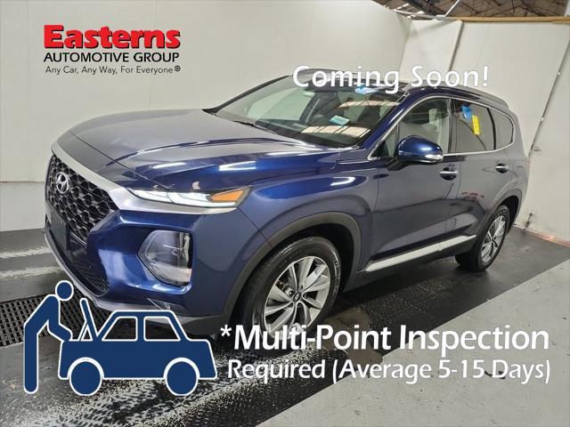 used 2019 Hyundai Santa Fe car, priced at $19,950