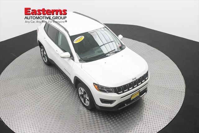 used 2021 Jeep Compass car, priced at $18,950